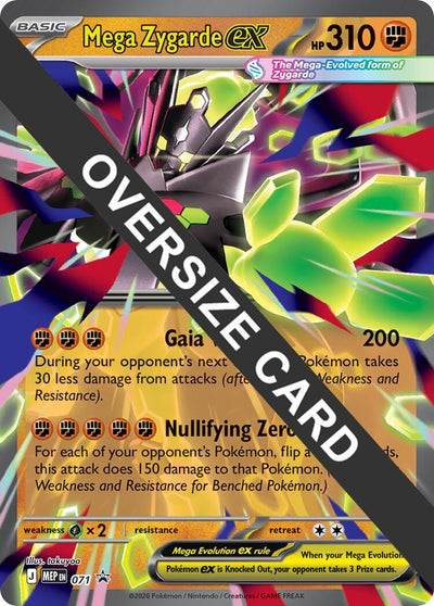 Mega Zygarde ex - 071 (Jumbo Cards) (071)