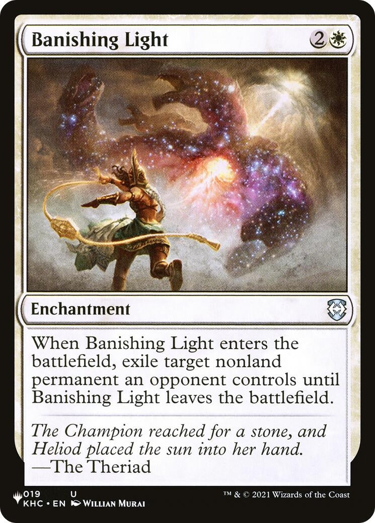 Image for Banishing Light (KHC) (The List Reprints) (19) (LIST) - Magic: The Gathering
