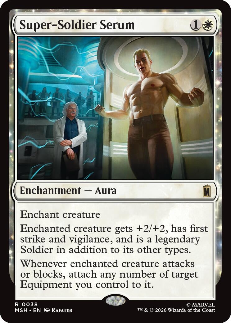 Image for Super-Soldier Serum (Marvel Super Heroes) (38) - Magic: The Gathering