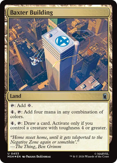 Baxter Building (Surge Foil) (Marvel Super Heroes) (453)
