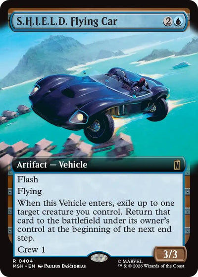 S.H.I.E.L.D. Flying Car (Extended Art) (Marvel Super Heroes) (404)