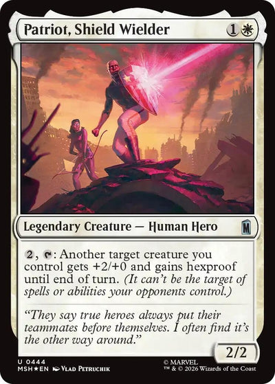 Patriot, Shield Wielder (Surge Foil) (Marvel Super Heroes) (444)