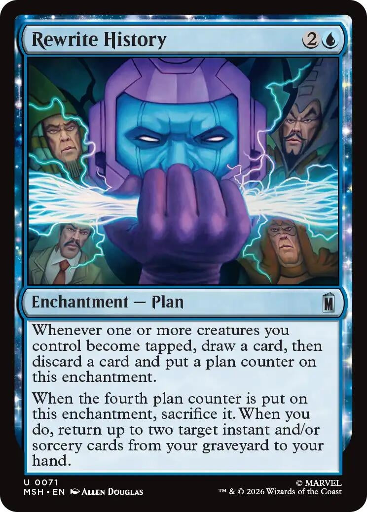 Image for Rewrite History (Marvel Super Heroes) (71) - Magic: The Gathering