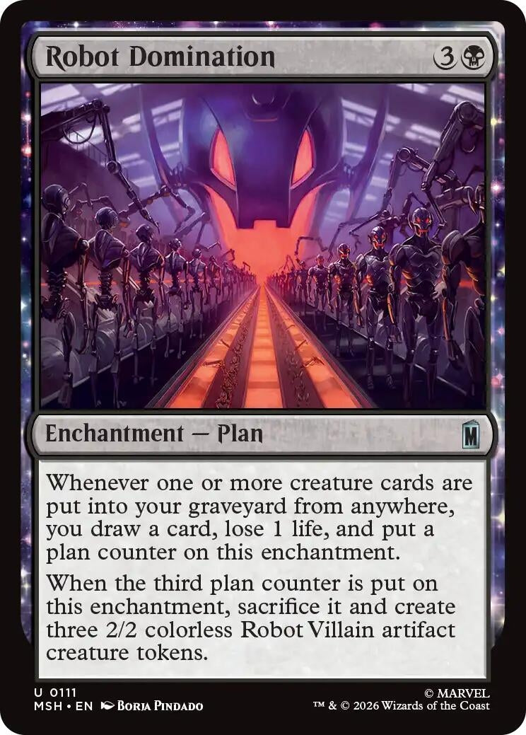 Image for Robot Domination (Marvel Super Heroes) (111) - Magic: The Gathering