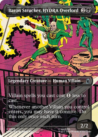Baron Strucker, HYDRA Overlord (Borderless) (Marvel Super Heroes) (315)