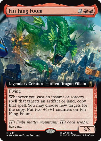 Fin Fang Foom (Extended Art) (Marvel Super Heroes) (411)