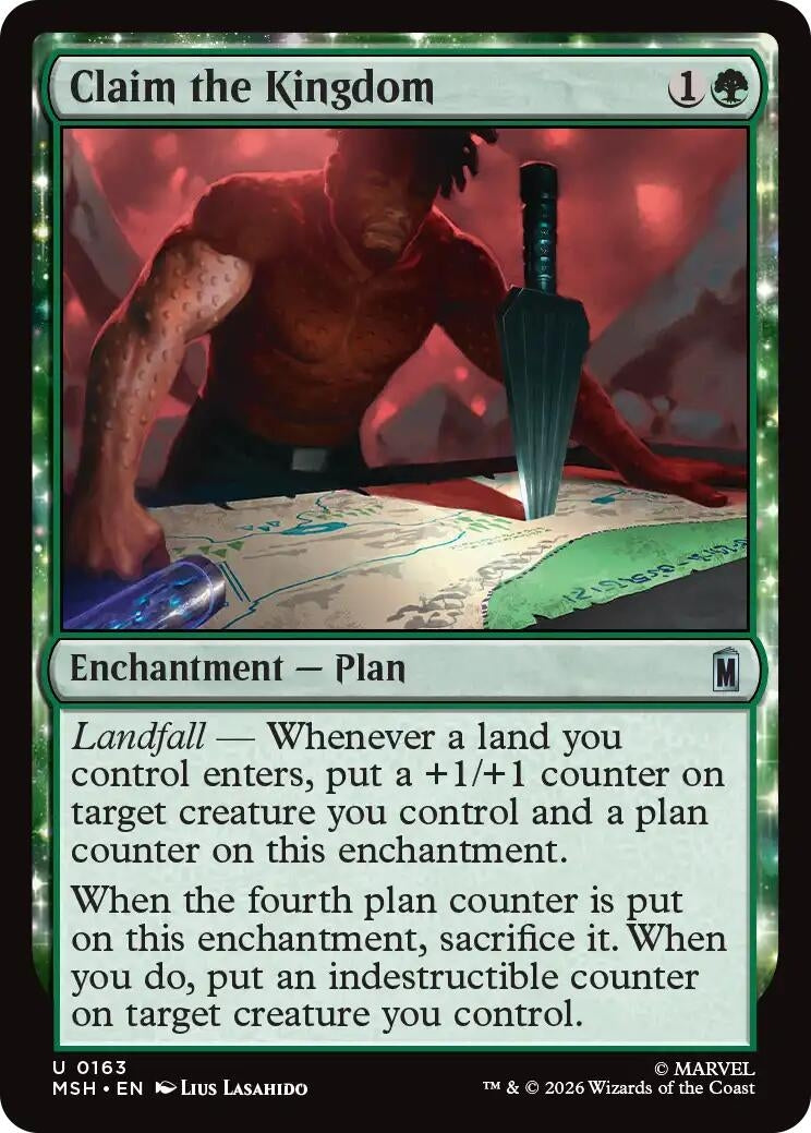 Image for Claim the Kingdom (Marvel Super Heroes) (163) - Magic: The Gathering