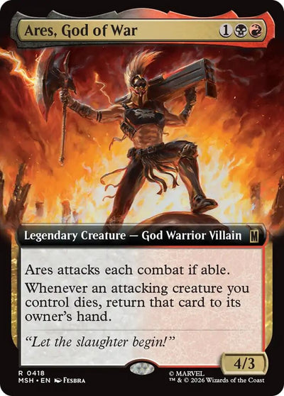 Ares, God of War (Extended Art) (Marvel Super Heroes) (418)