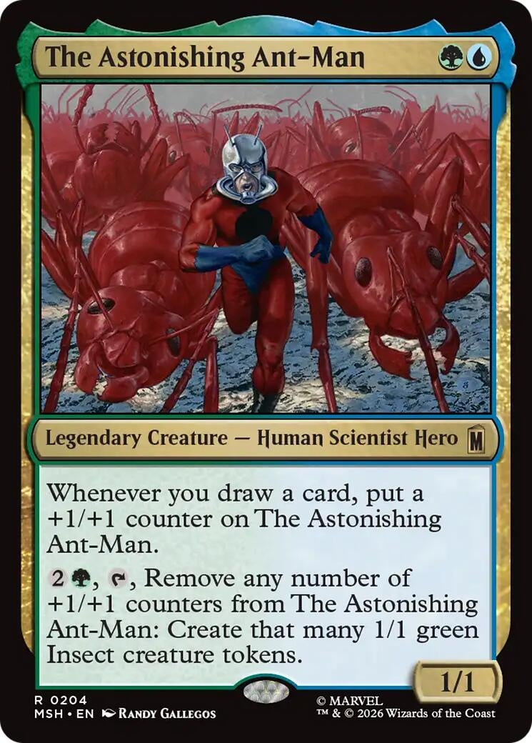 Image for The Astonishing Ant-Man (Marvel Super Heroes) (204) - Magic: The Gathering