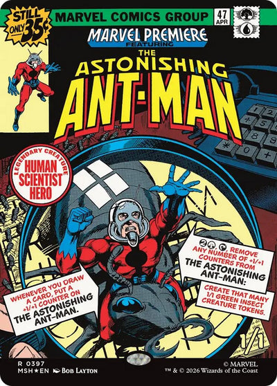 The Astonishing Ant-Man (Borderless) (Marvel Super Heroes) (397)