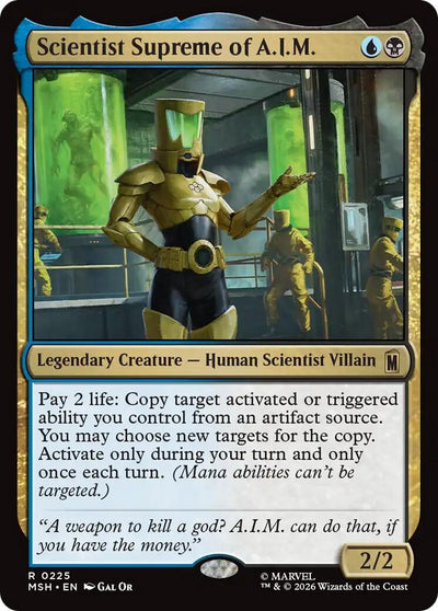Scientist Supreme of A.I.M. (Marvel Super Heroes) (225)