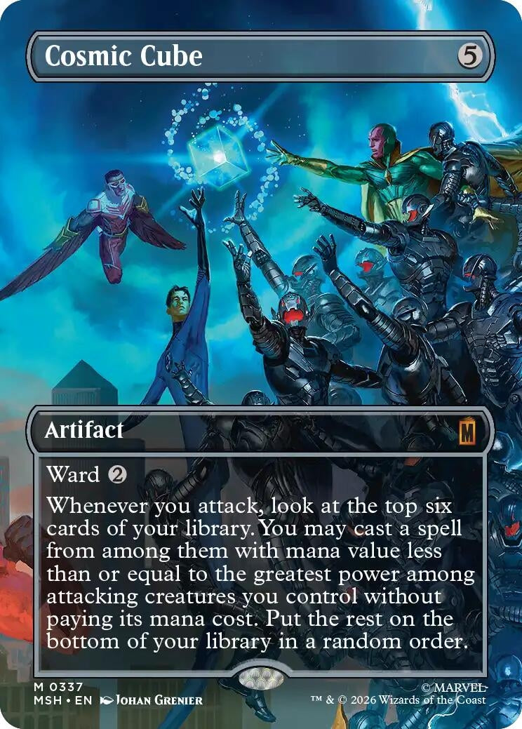 Image for Cosmic Cube (Borderless) (0337) (Marvel Super Heroes) (337) - Magic: The Gathering