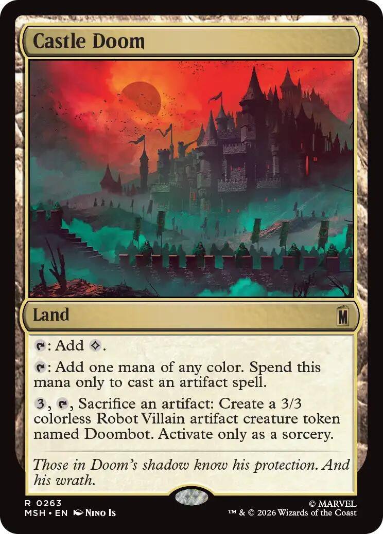 Image for Castle Doom (Marvel Super Heroes) (263) - Magic: The Gathering
