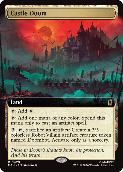 Castle Doom (Extended Art) (Marvel Super Heroes) (429)
