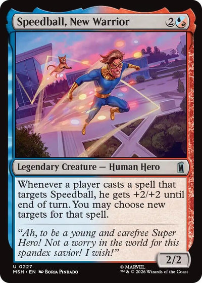 Speedball, New Warrior (Marvel Super Heroes) (227)