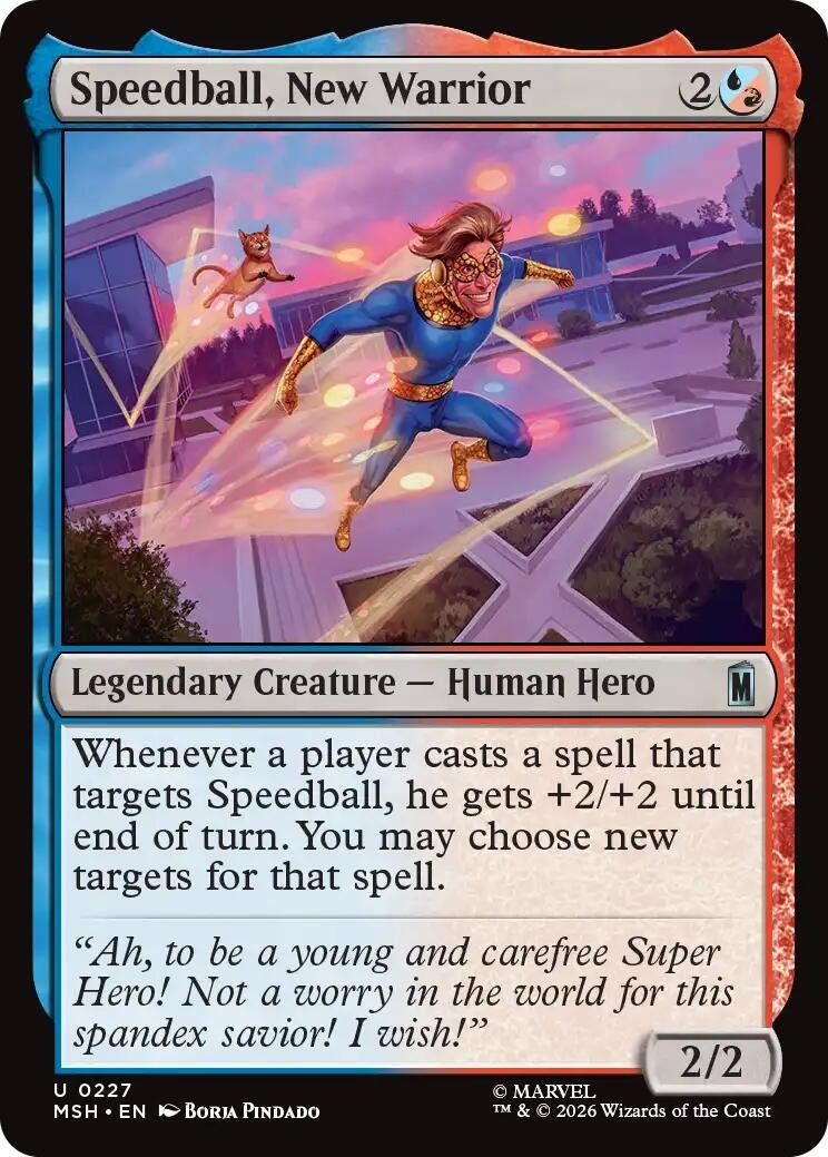 Image for Speedball, New Warrior (Marvel Super Heroes) (227) - Magic: The Gathering