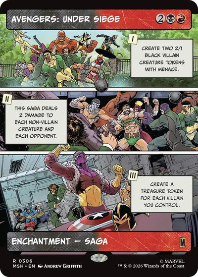 Avengers: Under Siege (Borderless) (Marvel Super Heroes) (306)