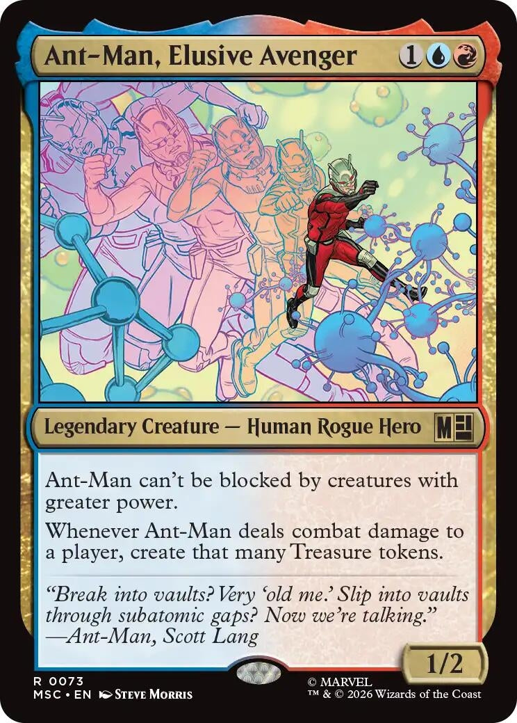 Image for Ant-Man, Elusive Avenger (Commander: Marvel Super Heroes) (73) - Magic: The Gathering