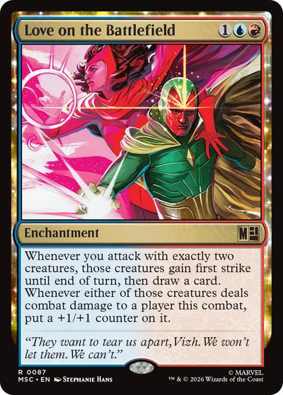 Love on the Battlefield (Commander: Marvel Super Heroes) (87) (MSC)