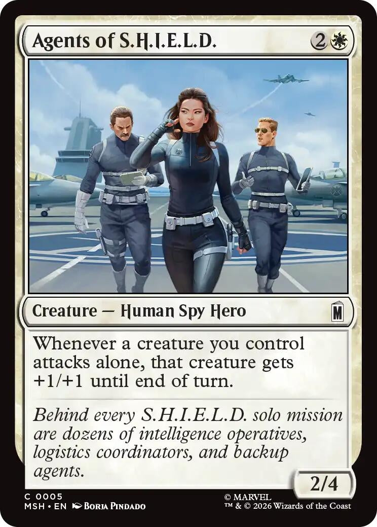 Image for Agents of S.H.I.E.L.D. (Marvel Super Heroes) (5) - Magic: The Gathering