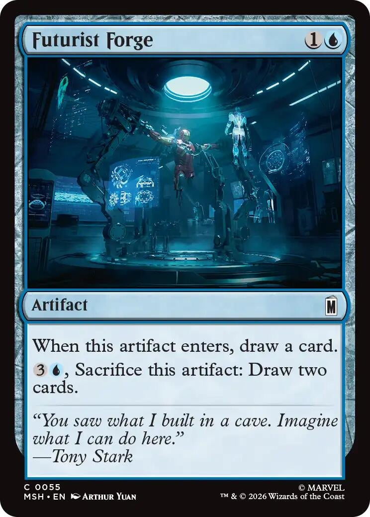 Image for Futurist Forge (Marvel Super Heroes) (55) - Magic: The Gathering