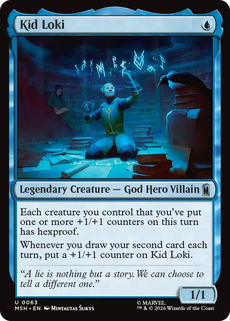 Image for Kid Loki (Marvel Super Heroes) (63) - Magic: The Gathering