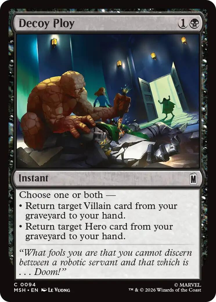 Image for Decoy Ploy (Marvel Super Heroes) (94) - Magic: The Gathering