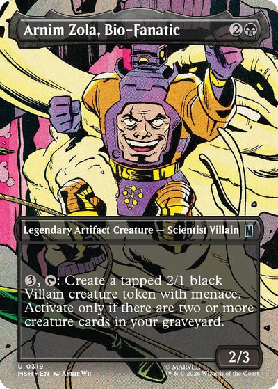 Arnim Zola, Bio-Fanatic (Borderless) (Marvel Super Heroes) (319)