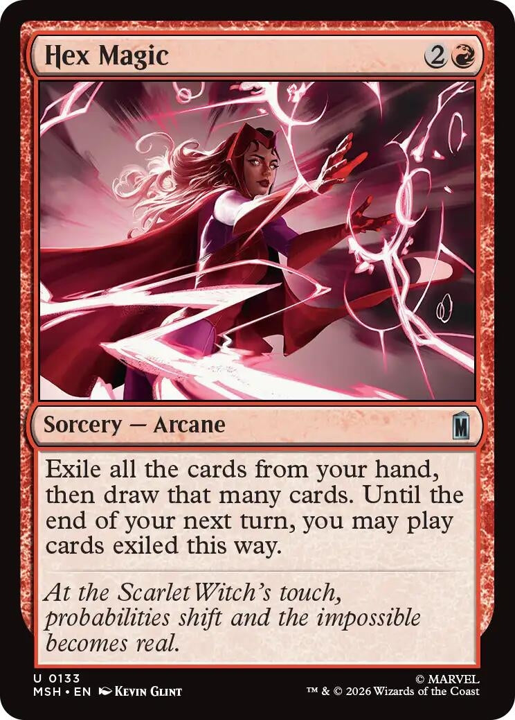 Image for Hex Magic (Marvel Super Heroes) (133) - Magic: The Gathering