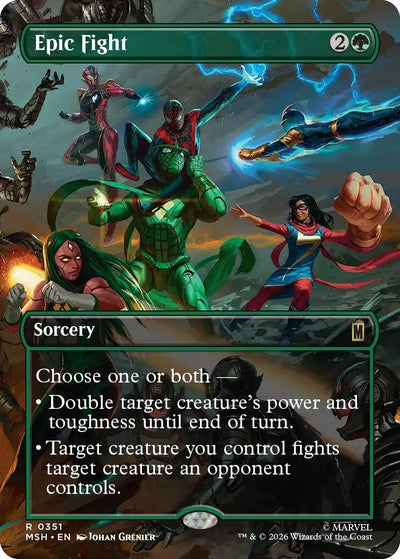 Epic Fight (Borderless) (Marvel Super Heroes) (351)