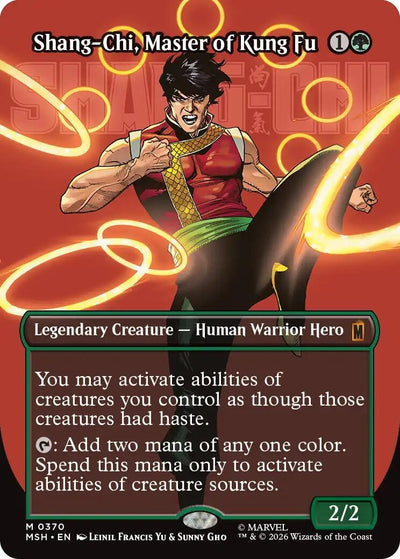 Shang-Chi, Master of Kung Fu (Borderless) (0370) (Marvel Super Heroes) (370)