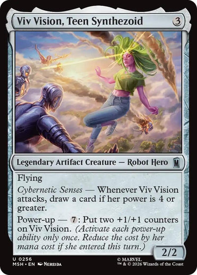 Viv Vision, Teen Synthezoid (Marvel Super Heroes) (256)
