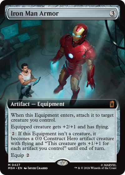 Iron Man Armor (Extended Art) (Marvel Super Heroes) (427)