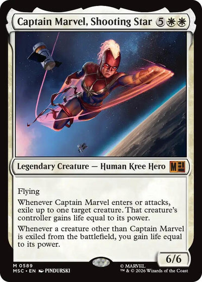 Captain Marvel, Shooting Star (Commander: Marvel Super Heroes) (589) (MSC)