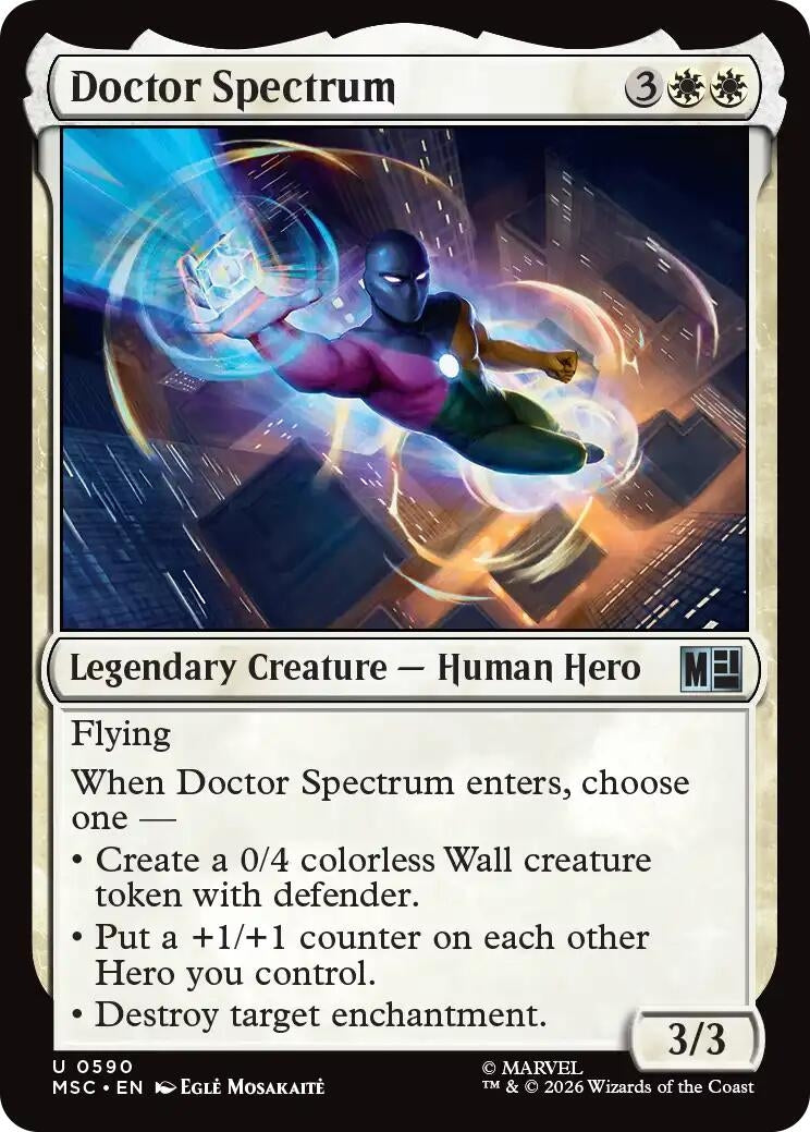 Image for Doctor Spectrum (Commander: Marvel Super Heroes) (590) (MSC) - Magic: The Gathering