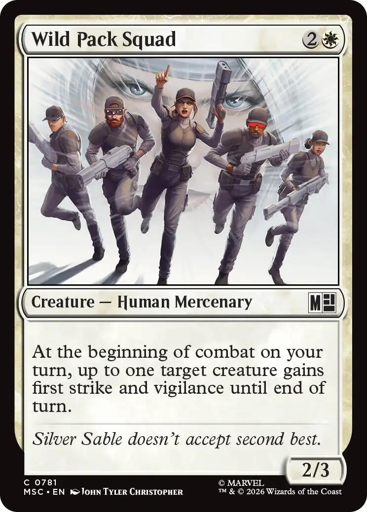 Image for Wild Pack Squad (Commander: Marvel Super Heroes) (781) (MSC) - Magic: The Gathering