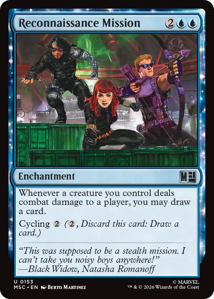 Image for Reconnaissance Mission (Commander: Marvel Super Heroes) (153) (MSC) - Magic: The Gathering
