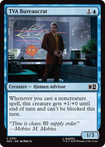 TVA Bureaucrat (Commander: Marvel Super Heroes) (761) (MSC)