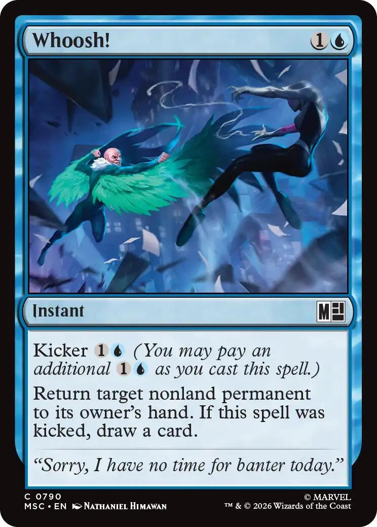 Image for Whoosh! (Commander: Marvel Super Heroes) (790) (MSC) - Magic: The Gathering