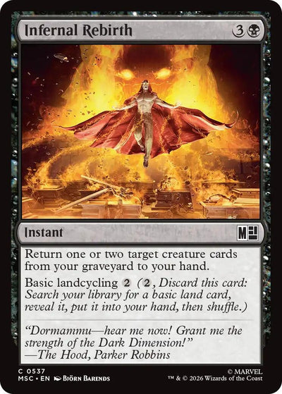 Infernal Rebirth (Commander: Marvel Super Heroes) (537) (MSC)