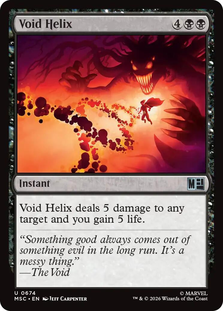 Image for Void Helix (Commander: Marvel Super Heroes) (674) (MSC) - Magic: The Gathering