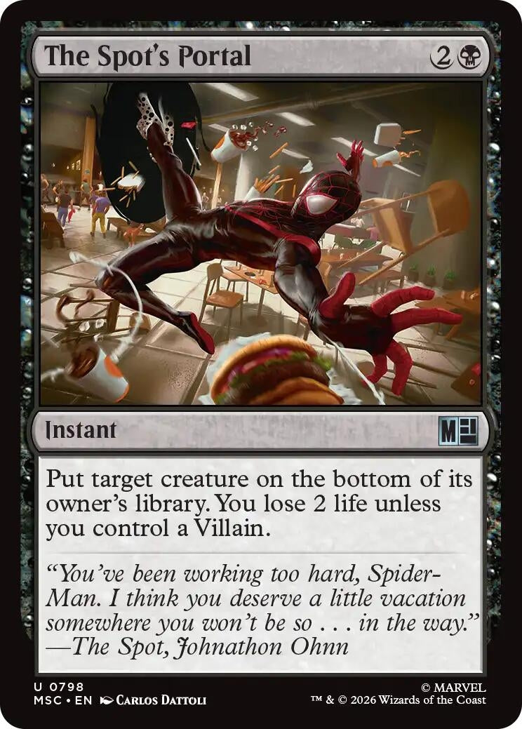 Image for The Spot's Portal (Commander: Marvel Super Heroes) (798) (MSC) - Magic: The Gathering