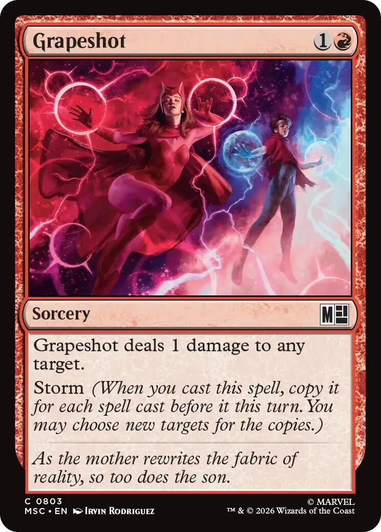 Image for Grapeshot (Commander: Marvel Super Heroes) (803) (MSC) - Magic: The Gathering