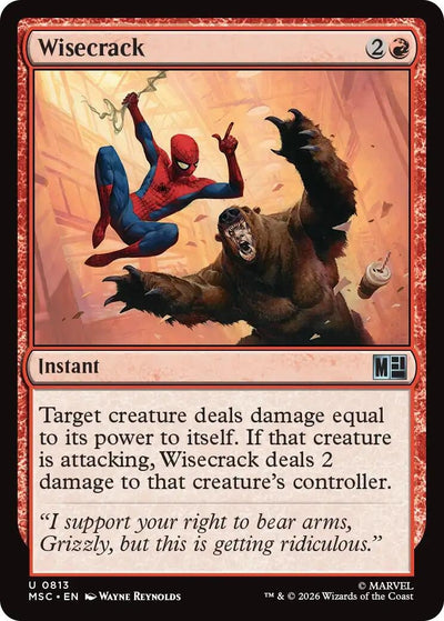 Wisecrack (Commander: Marvel Super Heroes) (813) (MSC)