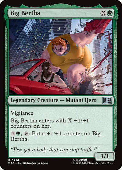 Big Bertha (Commander: Marvel Super Heroes) (714)
