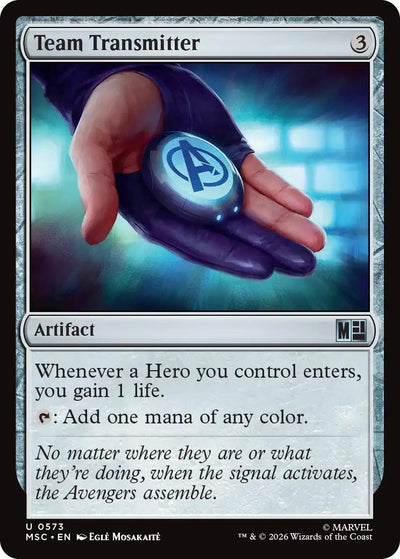 Team Transmitter (Commander: Marvel Super Heroes) (573) (MSC)