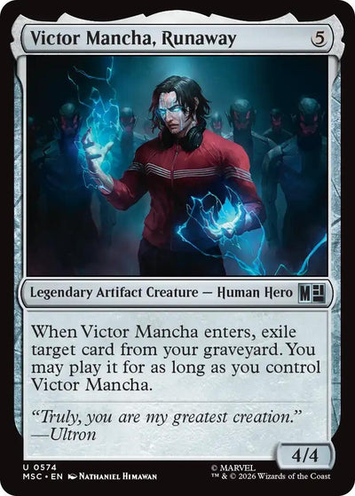 Victor Mancha, Runaway (Commander: Marvel Super Heroes) (574) (MSC)