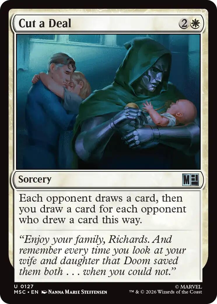 Image for Cut a Deal (Commander: Marvel Super Heroes) (127) (MSC) - Magic: The Gathering