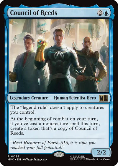 Council of Reeds (Commander: Marvel Super Heroes) (28) (MSC)