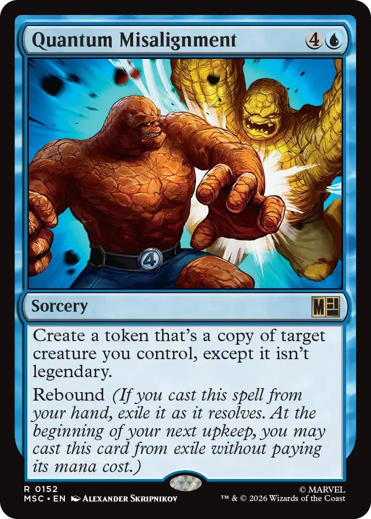 Image for Quantum Misalignment (Surge Foil) (Commander: Marvel Super Heroes) (152) (MSC) - Magic: The Gathering